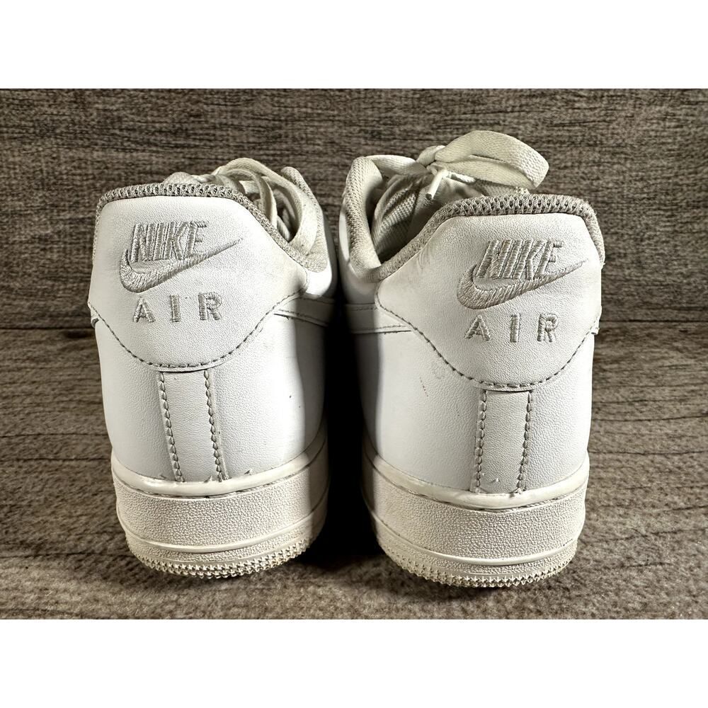 Nike Air Force One ‘07 Size 13 White Casual Sneaker Shoe Pre-Owned Cw2288-111 - Picture 8 of 11